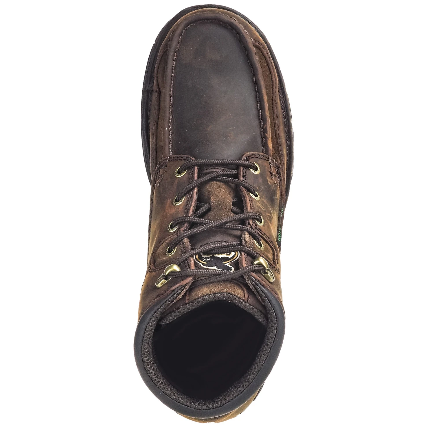 Georgia Boots: Waterproof Men's 6-Inch Brown G7403 Moc-Toe Athens Work Boots 4 Georgia Boots: Waterproof Men's 6-Inch Brown G7403 Moc-Toe Athens Work Boots - Image 2