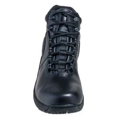 Grabbers Work Shoes: Men's G1240 Black Affixed Black Slip Resistant Work Boot -BootHaven Store graber g1240st f 01