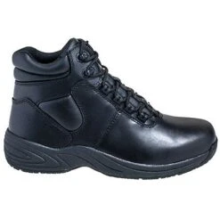 Grabbers Work Shoes: Men's G1240 Black Affixed Black Slip Resistant Work Boot -BootHaven Store graber g1240st o 01