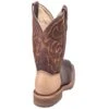 Double H Boots: Men's DH3567 Brown USA-Made Square Steel Toe EH Work Boots -BootHaven Store hh dh3567 b 01