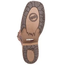 Double H Boots: Men's DH3567 Brown USA-Made Square Steel Toe EH Work Boots -BootHaven Store hh dh3567 s 01