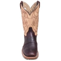 Double H Boots: Men's DH4305 USA-Made Square Toe 11-Inch Cowboy Boots -BootHaven Store hh dh4305 f 01