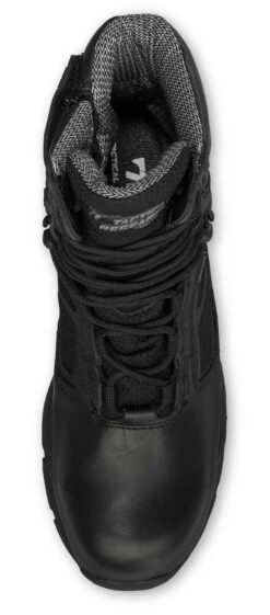 Tactical Research Boots: Men's TR998ZWPCT Black TR Chrome Side-Zip Waterproof CT Combat Boots -BootHaven Store i0h7zzfa