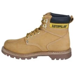 Caterpillar Boots: Men's 70042 Tan 6 Inch Welted Work Boots -BootHaven Store image 50171