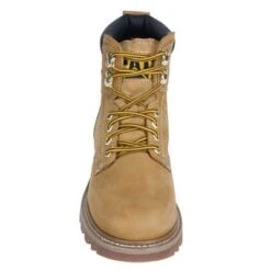 Caterpillar Boots: Men's 70042 Tan 6 Inch Welted Work Boots -BootHaven Store image 50173