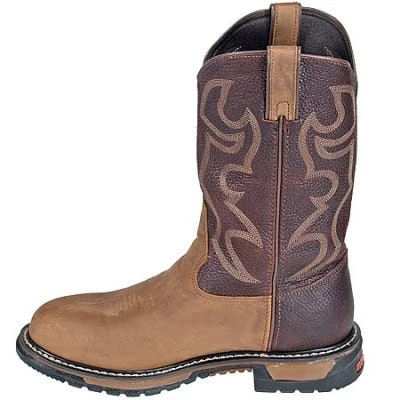 Rocky Boots: Men's Round Toe Slip-Resistant Cowboy Boots 2732 5 Rocky Boots: Men's Round Toe Slip-Resistant Cowboy Boots 2732 - Image 3