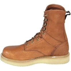Georgia Boots: Men's G8342 Barracuda Gold EH Steel Toe Wedge Work Boots -BootHaven Store image 61050