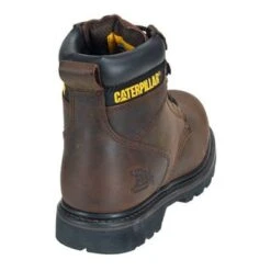 Caterpillar Boots: Men's Brown 6 Inch Climasphere 72593 EH Work Boots -BootHaven Store image 69204