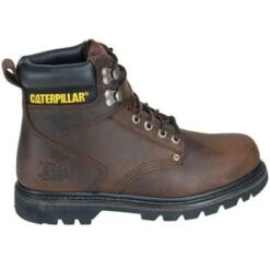 Caterpillar Boots: Men's Brown 6 Inch Climasphere 72593 EH Work Boots -BootHaven Store image 69207