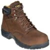 Carolina Boots: Men's Brown Waterproof CA5020 EH Leather Work Boots
