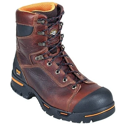Timberland PRO Boots: Men's Endurance PR 52561 Brown 8" Steel Toe Work Boots 6 Timberland PRO Boots: Men's Endurance PR 52561 Brown 8" Steel Toe Work Boots - Image 4