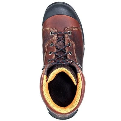 Timberland PRO Boots: Men's Endurance PR 52561 Brown 8" Steel Toe Work Boots 5 Timberland PRO Boots: Men's Endurance PR 52561 Brown 8" Steel Toe Work Boots - Image 3