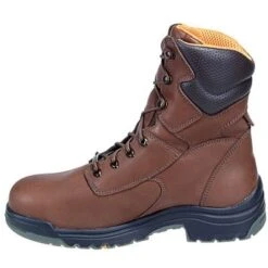 Timberland PRO Boots: Men's TiTAN 47019 Brown Waterproof Alloy Toe EH Boots -BootHaven Store image 82697