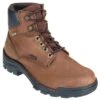 Wolverine Boots: Men's 5484 Durbin Waterproof Nubuck Brown Boots -BootHaven Store image 91480