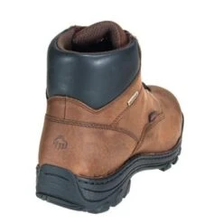 Wolverine Boots: Men's 5484 Durbin Waterproof Nubuck Brown Boots -BootHaven Store image 91482
