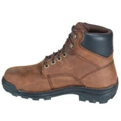 Wolverine Boots: Men's 5484 Durbin Waterproof Nubuck Brown Boots -BootHaven Store image 91484