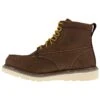 Iron Age Boot: Men's IA5061 Tan Reinforcer Steel Toe EH Wedge Boot -BootHaven Store iron age ia5061 reinforcer 04