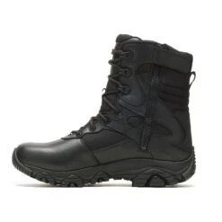 Merrell Boots: Men's J003913 Black Soft Toe Moab 3 8" Tactical Response Zip Waterproof Boot -BootHaven Store j003913edit