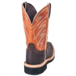 Justin Boots: Men's SE4561 Steel Toe EH Stampede Cowboy Work Boots 15 Justin Boots: Men's SE4561 Steel Toe EH Stampede Cowboy Work Boots -BootHaven Store justin 4561 090 b 01