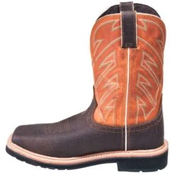 Justin Boots: Men's SE4561 Steel Toe EH Stampede Cowboy Work Boots 13 Justin Boots: Men's SE4561 Steel Toe EH Stampede Cowboy Work Boots -BootHaven Store justin 4561 090 i 01