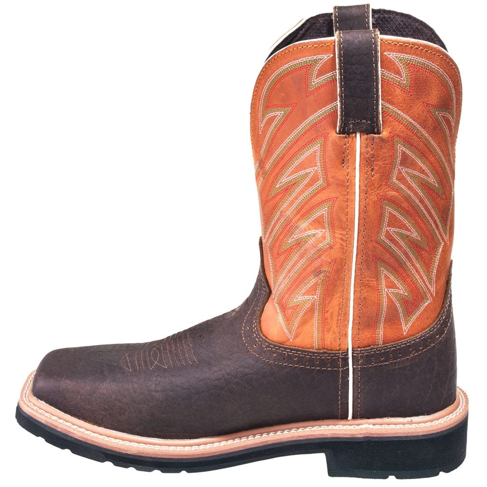 Justin Boots: Men's SE4561 Steel Toe EH Stampede Cowboy Work Boots 7 Justin Boots: Men's SE4561 Steel Toe EH Stampede Cowboy Work Boots - Image 5