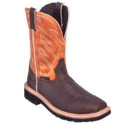 Justin Boots: Men's SE4561 Steel Toe EH Stampede Cowboy Work Boots 11 Justin Boots: Men's SE4561 Steel Toe EH Stampede Cowboy Work Boots -BootHaven Store justin 4561 090 p 01