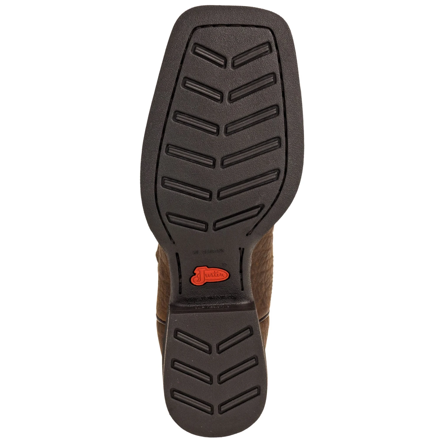 Justin Boots: Men's 7222 Dark Brown 11-Inch Chet Cowboy Boots 3 Justin Boots: Men's 7222 Dark Brown 11-Inch Chet Cowboy Boots