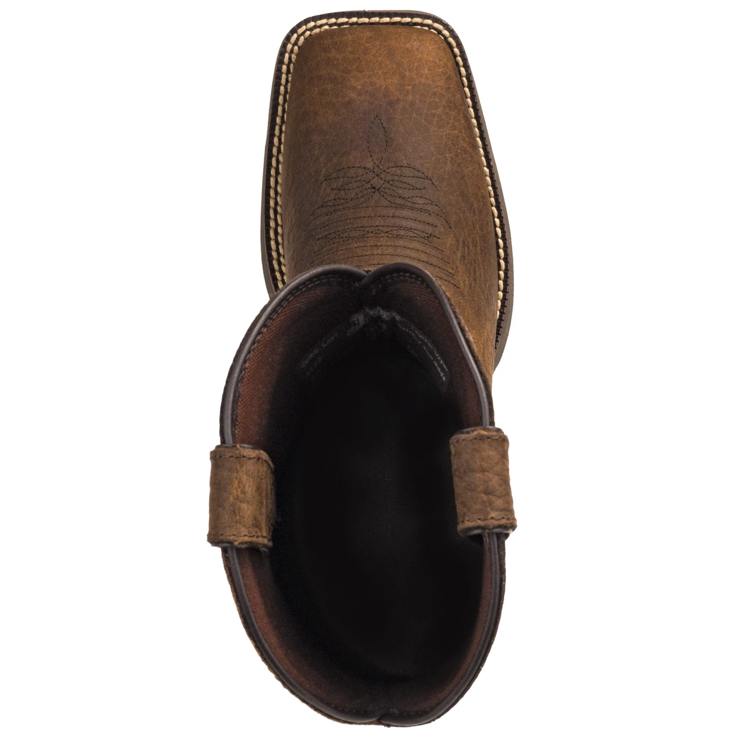 Justin Boots: Men's 7222 Dark Brown 11-Inch Chet Cowboy Boots 4 Justin Boots: Men's 7222 Dark Brown 11-Inch Chet Cowboy Boots - Image 2