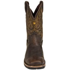 Justin Boots: Brown GR9050 Men's Waterproof George Strait Fireman Cowboy Boots 13 Justin Boots: Brown GR9050 Men's Waterproof George Strait Fireman Cowboy Boots -BootHaven Store justin gs9050 f 01