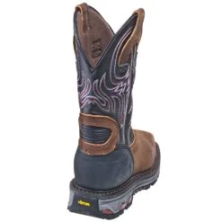Justin Boots: Men's WK2104 Steel Toe EH Cowboy Work Boots -BootHaven Store justin wk2104 b 01