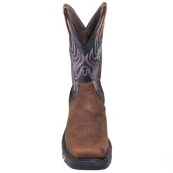 Justin Boots: Men's WK2104 Steel Toe EH Cowboy Work Boots -BootHaven Store justin wk2104 f 01