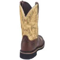 Justin Boots: Men's SE4660 Brown Stampede Cowboy Boots -BootHaven Store justin wk4660 080 b 01