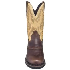 Justin Boots: Men's SE4660 Brown Stampede Cowboy Boots -BootHaven Store justin wk4660 080 f 01