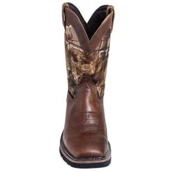 Justin Boots: Men's SE4676 RealTree Square Toe Cowboy Boots -BootHaven Store justin wk4676 f 01