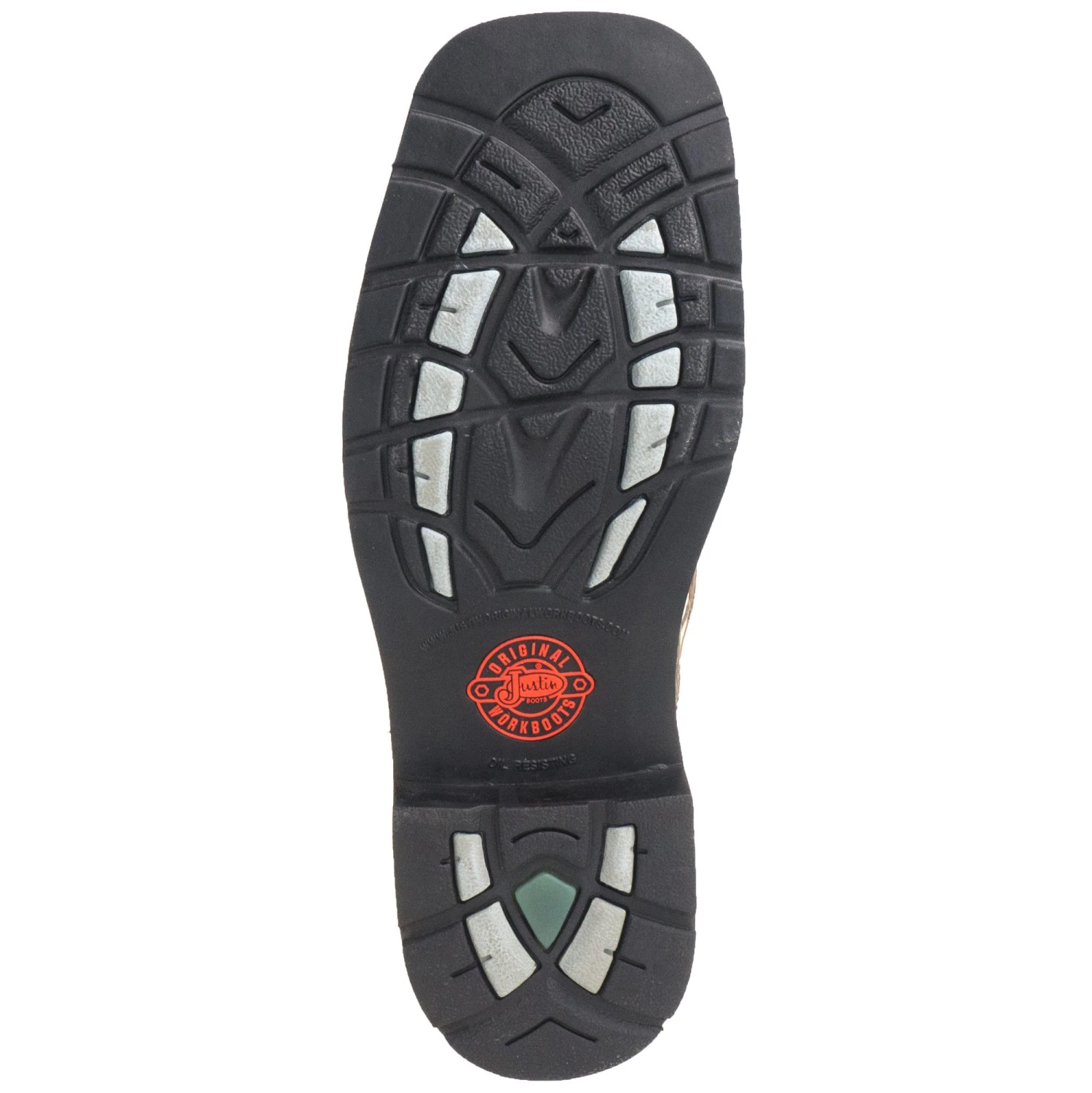 Justin Boots: Men's SE4684 Steel Toe EH White Cowhide 11-Inch Cowboy Work Boots 6 Justin Boots: Men's SE4684 Steel Toe EH White Cowhide 11-Inch Cowboy Work Boots - Image 4