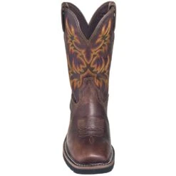 Justin Boots: Men's SE4689 Brown Waterproof Stampede Boots -BootHaven Store justin wk4689 080 f 01