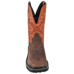 Justin Boots: Men's SE4944 Two Tone Leather EH Cowboy Work Boots -BootHaven Store justin wk4944 090 f 01
