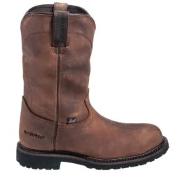Justin Boots: Men's Steel Toe SE4961 Waterproof EH Wyoming Cowboy Boots -BootHaven Store justin wk4961 o 01