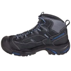 KEEN Utility Boots: Men's 1014605 Grey Waterproof EH Braddock Mid Hikers -BootHaven Store keen 1014605 i 01