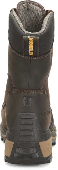 Matterhorn Boots: Men's MT2560 Brown 8” Maximus 2.0 Composite Toe Waterproof Logger Work Boot 13 Matterhorn Boots: Men's MT2560 Brown 8” Maximus 2.0 Composite Toe Waterproof Logger Work Boot -BootHaven Store mt2560 500xauto heel