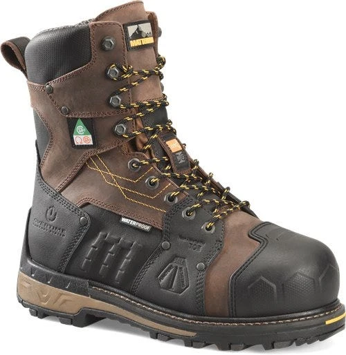 Matterhorn Boots: Men's MTC300 Brown 8” Composite Toe Waterproof Internal Metguard Work Boot 3 Matterhorn Boots: Men's MTC300 Brown 8” Composite Toe Waterproof Internal Metguard Work Boot