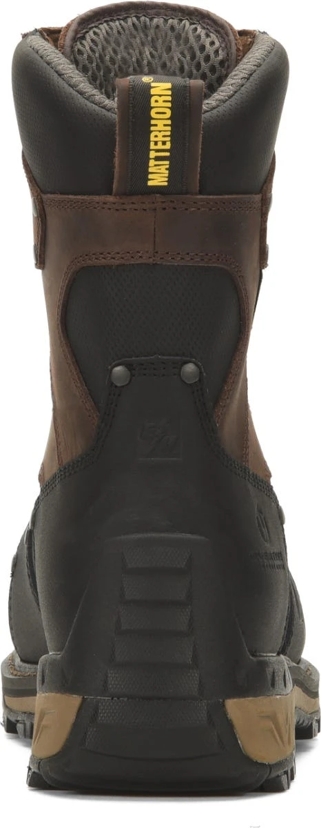 Matterhorn Boots: Men's MTC300 Brown 8” Composite Toe Waterproof Internal Metguard Work Boot 7 Matterhorn Boots: Men's MTC300 Brown 8” Composite Toe Waterproof Internal Metguard Work Boot - Image 5