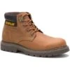Caterpillar Boots: Men's P51032 Brown Outbase Waterproof Work Boot -BootHaven Store p51032 1edit