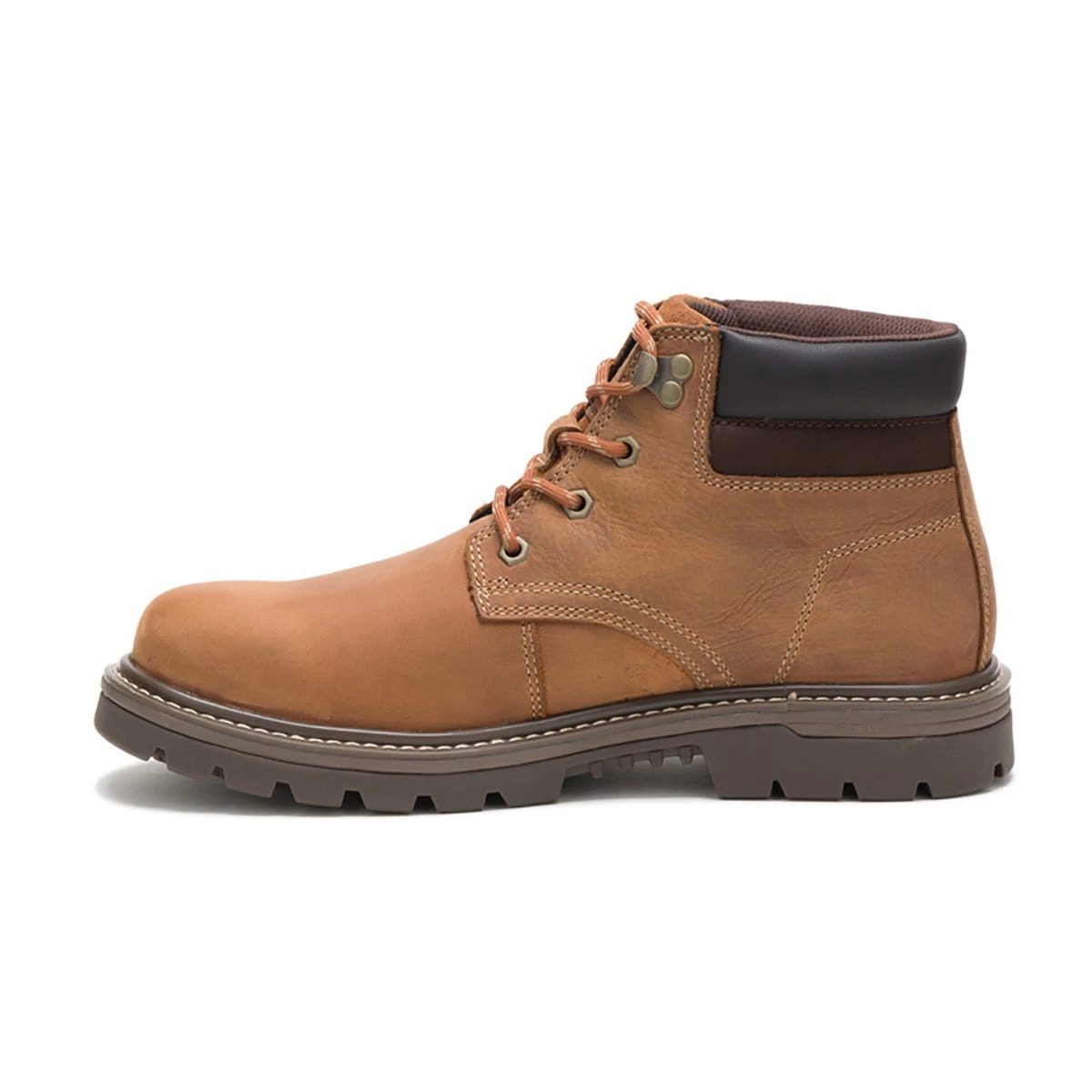 Caterpillar Boots: Men's P51032 Brown Outbase Waterproof Work Boot 5 Caterpillar Boots: Men's P51032 Brown Outbase Waterproof Work Boot - Image 3