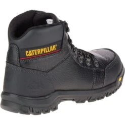 CAT Footwear: Men's P90800 Outline Steel Toe Black Slip-Resistant Boots -BootHaven Store p90800 7