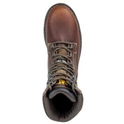 Caterpillar Boots: Men's Indiana 2.0 90870 Brown Steel Toe 8-Inch Work Boots 14 Caterpillar Boots: Men's Indiana 2.0 90870 Brown Steel Toe 8-Inch Work Boots -BootHaven Store p90870 6