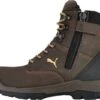 Puma Footwear: Men's 630655 400 Conquest 7 Inch CTX High EH Waterproof Boots -BootHaven Store puma 630655 side zipper