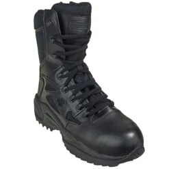 Reebok Boots: Men's Black RB8874 Rapid Response EH Composite Toe Military Boots -BootHaven Store reebok rb8874 p 01