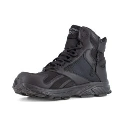 Reebok Boots: Men's RB6650 Black Soft Toe 6" Trail Running Tactical EH Work Boot -BootHaven Store reebok rb6650 hyperium tactical 03edit