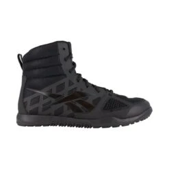 Reebok Boots: Men's RB7120 Black 6 Inch Nano Tactical EH Soft Toe Work Boot -BootHaven Store reebok rb7120 nano tactical 01